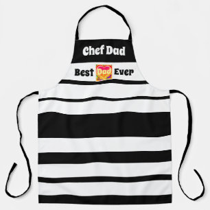 父の日シェフパパ最高のパパハート エプロン