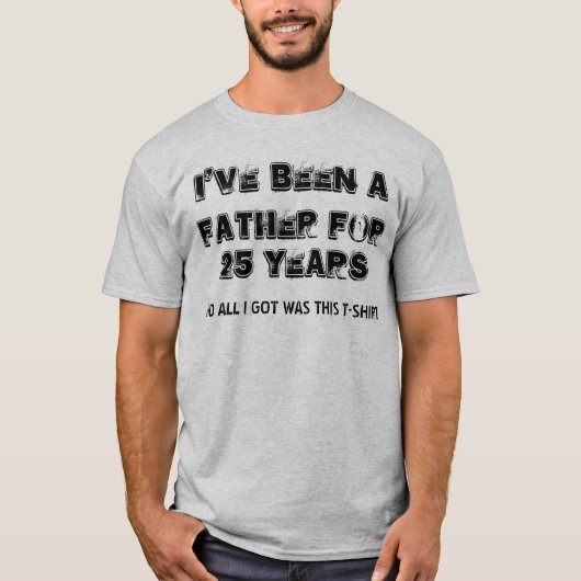 父の日シャツ オリジナルTシャツ 面白いギフト Tシャツ (正面)