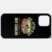 『父の日ジウジツパパ訓練ヴィンテージ』 Case-Mate iPhoneケース (裏面 (横))