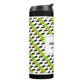 父の日ジャマイカ最高のパパの地図ジャマイカカスタム国 タンブラー (回転左)