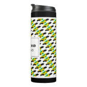 父の日ジャマイカ最高のパパの地図ジャマイカカスタム国 タンブラー (回転右)