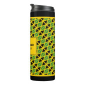 父の日ジャマイ最高のカパパ国旗カスタムジャマイカ タンブラー (回転右)