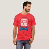 父の日ステッカーの友人 Tシャツ (正面フル)