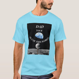 父の日スペースゴルフ Tシャツ