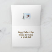 父の日スポーツバスケットボール カード (内部)