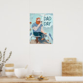 父の日スーパーヒーローセーラー ポスター (キッチン)