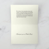 父の日セントジョセフベビーイエスクロスリリーカード カード (内部)