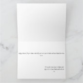 父の日タキシード猫 カード (内部)