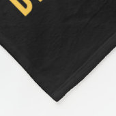 父の日ダッシュント最高のパパへ- Dachshund フリースブランケット (角)