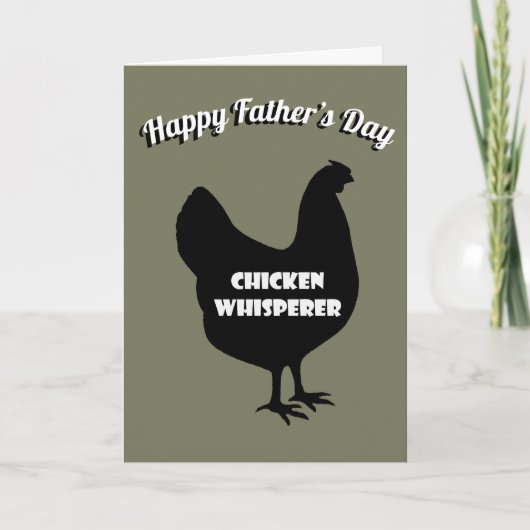 父の日チキンウィスパーラー カード (正面)