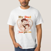 父の日デザイン | 父の日Tシャツ Tシャツ (正面)