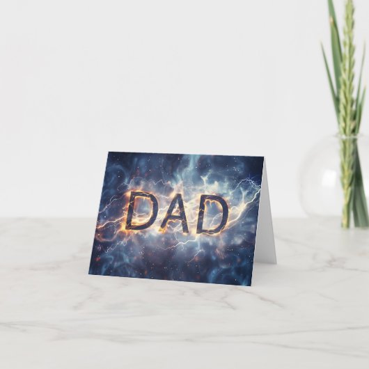 父の日デジタルアート カード (正面)