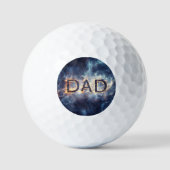 父の日デジタルアート ゴルフボール (正面)
