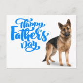 父の日ドイツの羊飼い葉書 シーズンポストカード (正面)