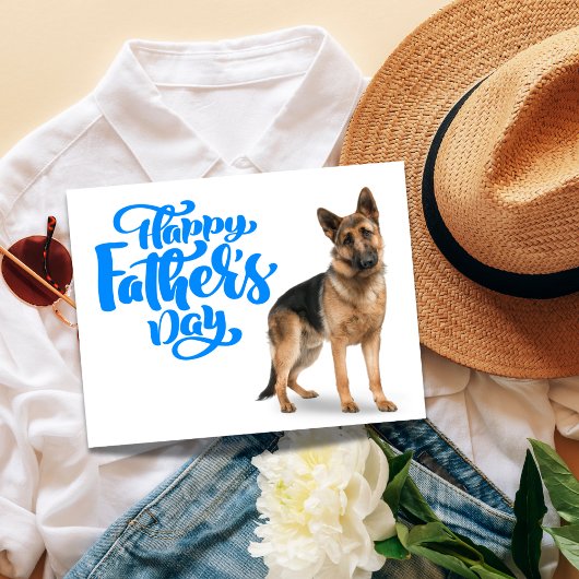 父の日ドイツの羊飼い葉書 シーズンポストカード