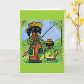 父の日ドキシス カード (黄色い花)