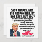 父の日ドナルド・トランプ シーズンカード (正面/裏面)