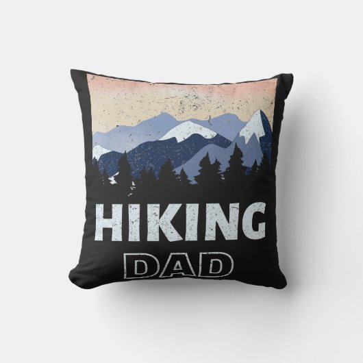 父の日ハイキングパパ クッション (正面)