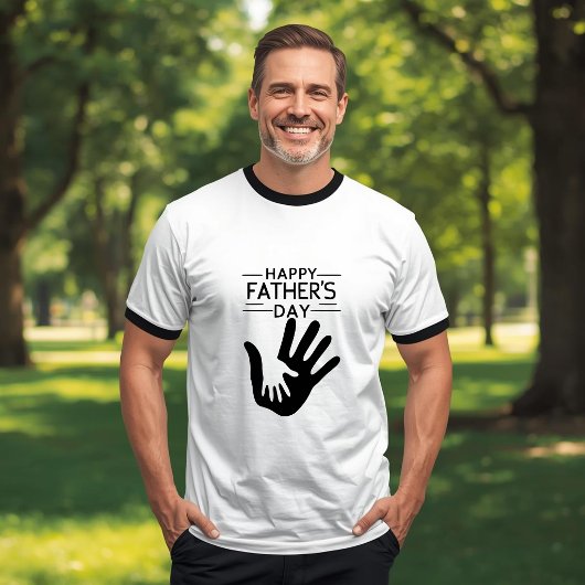 父の日ハンドプリントTシャツ Tシャツ