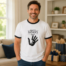 父の日ハンドプリントTシャツ Tシャツ