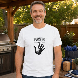 父の日ハンドプリントTシャツ Tシャツ