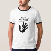 父の日ハンドプリントTシャツ Tシャツ (正面)