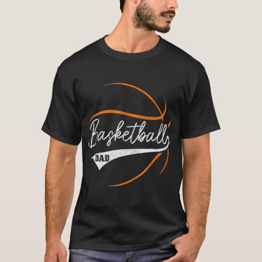 父の日バスケットボール選手 Tシャツ (正面)