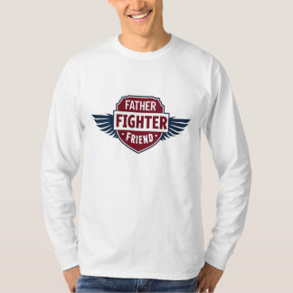 父の日バッジウィング戦闘機の友人。 Tシャツ
