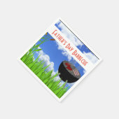 父の日バーベキューペーパーナプキン スタンダードカクテルナプキン (角)