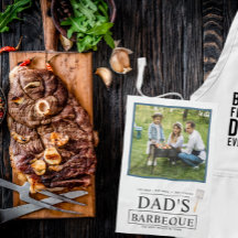 父の日バーベキュー | 父の日 BBQ 写真タオル