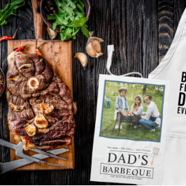 父の日バーベキュー | 父の日 BBQ 写真タオル キッチンタオル