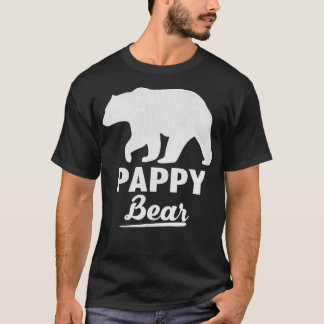 父の日パパのクマおじいちゃんギフトメンズ Tシャツ