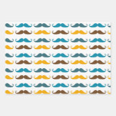 父の日パパの温かいセット ラッピングペーパーシート (正面)