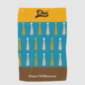 父の日パパの絆の名カスタマイズ前 ゴルフタオル (正面)