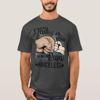 父の日パパは名誉であるPapa Is P Tシャツ