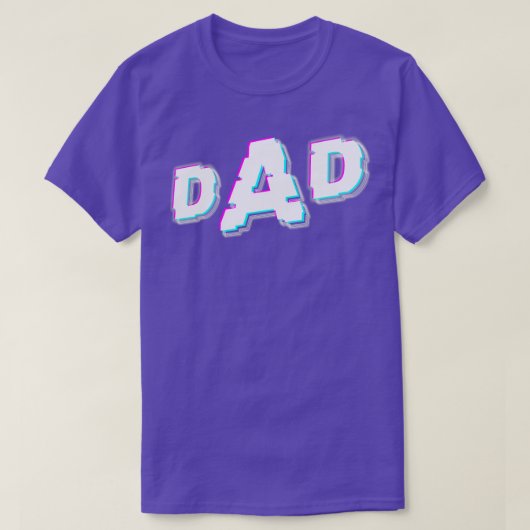父の日パパエラーなし背景 Tシャツ (デザイン正面)