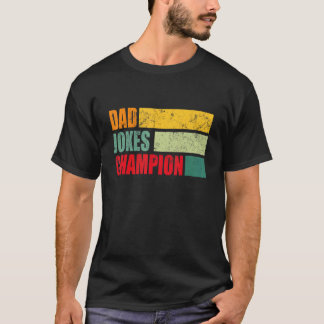 父の日パパジョークチャンピオン男性へパパパパ Tシャツ