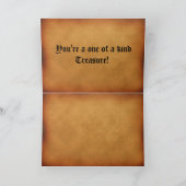 父の日パパハート宝物札 カード (内部)