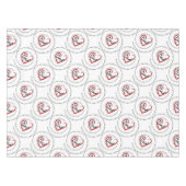 父の日パパハート テーブルクロス (正面(横))