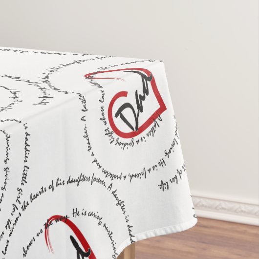 父の日パパハート テーブルクロス (インサイチュ)