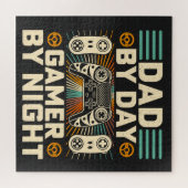 父の日パパバイデイゲーマー ジグソーパズル (横)