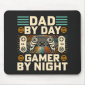 父の日パパバイデイゲーマー マウスパッド (正面)