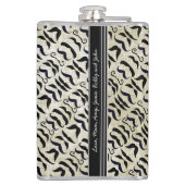 父の日パパムスタッシュ氏ヒップスターヴィンテージ フラスク (裏面)