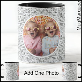 父の日パパラグジュアリーモダンパターンC555写真 マグカップ