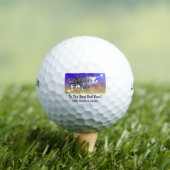 父の日パパ世界最高のの子どもたち ゴルフボール (インサイチュ 木)