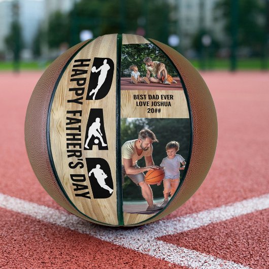父の日パパ2写真最高のパパEver バスケットボール