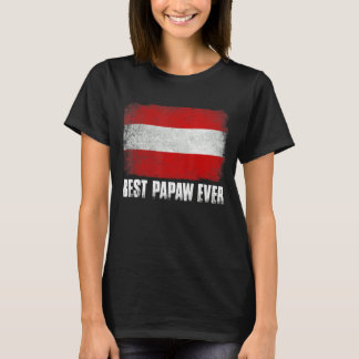 父の日パポー最高のーエバー動揺してストリア州 Tシャツ