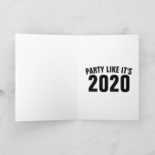 父の日パンデミックおもしろいハズマースーツ カード (内部)