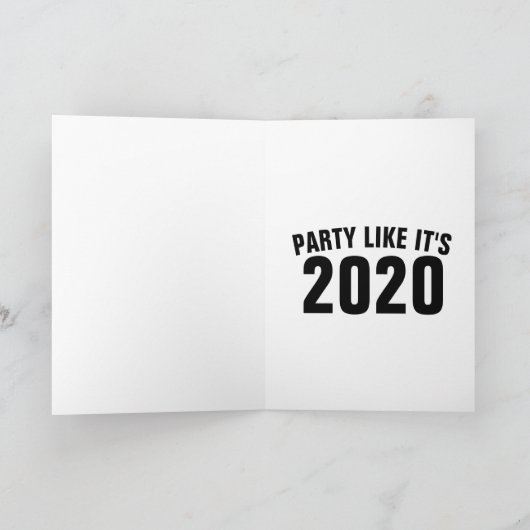 父の日パンデミックおもしろいハズマースーツ カード (内部)