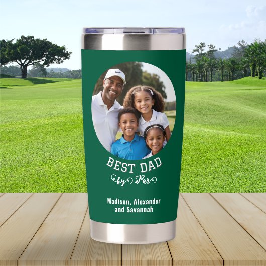 父の日パーで最高の父ゴルフ愛好家の写真 保温保冷タンブラー